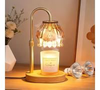 FlyQintess Tawny Candle Warmer Lamp with Timer, Birthday Gifts for Women