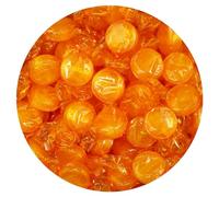 flysclean Butterscotch Hard Candy - 1lb Bulk Bag (Approx. 75 pcs) - Individually Wrapped Butterscotch Candy Discs - The Hampton Popcorn & Candy Company