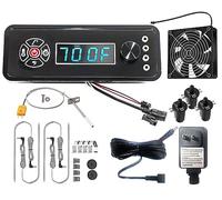 flysclean Replacement Non-WiFi Controller Combo Set for Masterbuilt Gravity Series 560/800/1050 Digital Charcoal Grill + Smoker