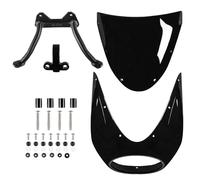 Flyscreen For BMW For R 18 2020-2024 Motorcycle Windshield Round Headlight Windscreen Cover Screen Fairing ABS Accessories Motorbike Wind Deflector(OneColor)