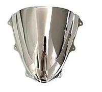 Flyscreen For Suzuki For GSXR600 For GSXR750 For K11 2011-2022 Motorcycle Windshield Double Bubble Fairing Screen Deflector Motorbike Wind Deflector(Chrome)