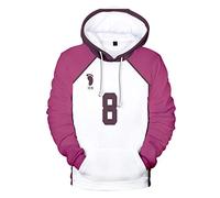 Flyself Unisex Haikyuu Hoodie 3D Printed Sweatshirts Pullover Cosplay Hinata Shoyo Kageyama Tobio Outwear Top Sweater High School Volleyball Uniform