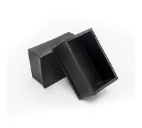 Flyshop 8Pcs Chair Leg Caps Thickened Rubber Floor Protectors Anti-slip Furniture Feet Ferrule Caps For Rectangle Furniture Leg 1-3/4" x 3", 45 x 75 mm, Black