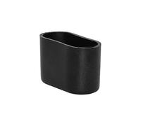 Flyshop 8Pcs Oval Chair Leg Caps PP Hard Plastic Chair Leg Floor Protectors Furniture Table Leg Covers, 11/16" X 1-9/16", 18 x 40mm