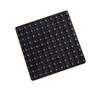 Flyshop Pack of 200 Silicone Feet Pads Round Small Black Self-Adhesive Self Stick SoftClose Door Drawer Cabinet Furniture Bumpers Noise Dampening Pads