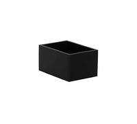 Flyshop Silicone Chair Leg Caps, 40x60mm, Rectangular, Black, 4 Pieces | Non-Slip, Floor Protectors, Noise Reduction, Durable
