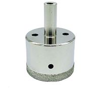 Flyshop Ultra-Thin Diamond Coated Hole Saw Drill Bit for Ceramic Tile Glass Marble 63mm, 2-1/2"