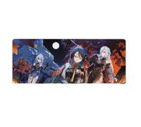 Flyshun Arlecchino The Knave Anime Mouse Mat 80 x 30 cm - Rectangular Mouse Mat (31 x 11.8 Inches) with Non-Slip Base for Gamers and Office (Style 2)