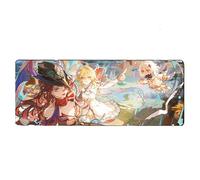 Flyshun Arlecchino The Knave Anime Mouse Mat 80 x 30 cm - Rectangular Mouse Mat (31 x 11.8 Inches) with Non-Slip Base for Gamers and Office (Style 4)