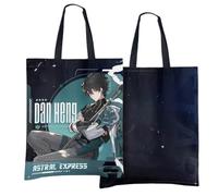 Flyshun Jingliu Anime Character Shopping Handbag-34 x 42 cm High Reusable Grocery Bag Leisure Canvas Bag, danheng, 34 x 42 cm