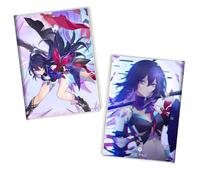 Flyshun March 7th Anime Style Notebook - 65 Sheets (130 Pages) 13 x 18.5 cm, for School & Office, Durable (Soul)