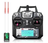 Flysky 10CH RC Transmitter Combo, 2.4G Radio Mode 2 (FS-I6X + iA10B)