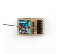 Flysky FBr8 8CH AFHDS 3 Waterproof Receiver Input i-BUS2 S.Bus i-Bus PPM Fit for AFHDS 3 Protocol Transmitters RF modules Car Boat (Standard Antenna Version)