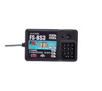 Flysky FS-BS3 2.4G 3CH Receiver with Gyro Stabilization System FS-IT4S FS-IT4 FS-GT2 FS-GT2E GT2F Remote Control