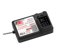 FlySky FS-GR3E 3CH RC Receiver ( 2.4Ghz,AFHDS ), for FS-GT2 GT3 GT3B GT3C GR3C RC Car Boat Transmitter by LITEBEE