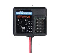 Flysky Racing Transmitter Receiver Temperature Telemetry Data Module Set Voltage Collection Module Serial Bus Receiver for FS I6 I10 IT4S TX IA6B IA4B IA10B RX IBus (FS-CEV04)