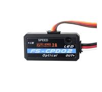 Flysky Racing Transmitter Receiver Temperature Telemetry Data Module Set Voltage Collection Module Serial Bus Receiver for FS I6 I10 IT4S TX IA6B IA4B IA10B RX IBus (FS-CPD02)