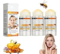Flysmus Bee Venom Firming Serum Stick, 2026 Update Anti-Aging Face Serum, Lifting & Tightening Serum, Reduces Wrinkles & Fine Lines, Hydrates & Nourishes Skin, for Women & Men (3PCS)
