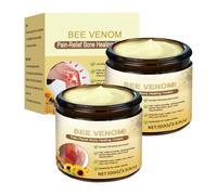 Flysmus Bee Venom Treatment Cream, Flysmus Bee Venom Cream for Arthritis, Flysmus Bee Venom Pain Relief Bone Healing Cream, Flysmus Bee Venom Pain Cream, Bee Venom Skin Treatment Cream (2PCS)