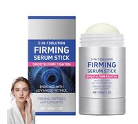 Flysmus Collagen Peptides Firming Serum Stick, Advanced Retinol Firming Serum Stick, 3-in-1 Anti Aging Cream for Face, Neck, Collagen & Peptides for Wrinkle Reduction, Skin Tightening & Glowing