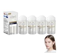 Flysmus Collagen Peptides Firming Serum Stick,Hydrates & Revitalizes Skin, Lifts, Plumps and Firms Skin, Deep Moisturizing,Flysmus Skin Firming Stick for All Skin Types (4 Bottle)