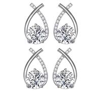 Flysmus Halolux Lymphvity Germanium Earrings - Halolux Lymphvity Germanium Earrings, Atheniz Lymphatic Earrings, Lymphatic Drainage Earrings, Therapy Earrings Jewelry for Women, Copper, Cubic Zirconia