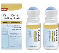 Flysmus Joints Pain Relief Healing Liquid, Flysmus Scar-Free Pain Relief Healing Liquid, Bswll Pain Relief Roll-On Gel, BeeVenom Pain Relief Joint and Bone for All Skin Types (2pcs)