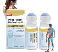 Flysmus Joints Pain Relief Healing Liquid, Flysmus Scar-Free Pain Relief Healing Liquid, Bswll Pain Relief Roll-On Gel, Bee Venom Pain Relief Joint and Bone (2pcs)