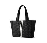 FLYTE Amelia Bag | Gym and Travel Quilted Tote, Black, One Size