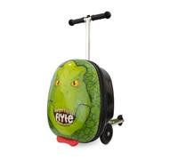 Flyte Scooter Suitcase Folding Kids Luggage - Hardshell, Ride On with Wheels,