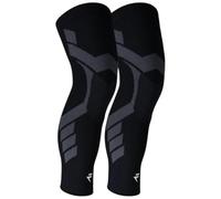 FLYTEX - Knee Compression Sleeves - Pain & Injury Relief for Knees - Osteoarthritis, Meniscus Tear, Cruciate Ligament, IT Band Syndrome - Ideal for Running, Hiking, Cycling, Fitness, Basketball (Black