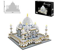Flytoo Taj Mahal World Famous Landmark 3900+pcs Nano Mini Building Blocks Kits Child Construction Educational DIY Toy Gifts