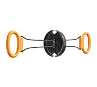 Flywheel Chest Trainer - Foldable Rotation Design, Adjustable Resistance, Non-Slip Handle, Arm Strength Training Device, Effective Muscle Trainer for Travel in the Gym, Home Office, in the Sc