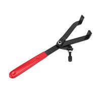 Flywheel Clutch Wrench Adjustable Universal Pulley Holder Spanner Tool for Motorcycle ATV Pit Bike Clones Car Engines Red Grip Black Wrench 68mm to 125mm Opening Size