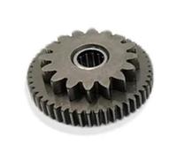 Flywheel Puller & Starter Clutch kit Engine Starter Clutch Gear Assembly Twin Sprocket Needle Bearing Fit For YAMAHA DT230 Fit For LONCIN MT250 HJ250H(Starter Gear)