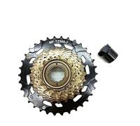 flywheel Remover Fit For SHIMANO TOURNEY TZ500 TZ31 7v 7 Speed Cassette Mountain Bike Freewheel Metal Thread Sprocket 14-28/34T Flywheel Puller(14-34T with remover)