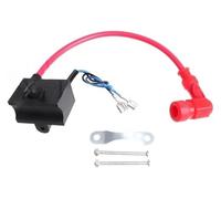 Flywheel Rotor Kit For 49cc 60cc 80cc 2-Stroke Engine Accessories Motorbike Igniter CDI Box Ignition Coil Motorcycle BOX Motorized(Red)