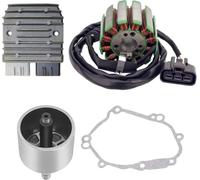 Flywheel Stator Coil Gasket Rectifier 2D1-81410-10-00 5JW-81960-00-00 Compatible With YZF R1 07-08 FZ1 06-2014 FZ8 800 11-2012