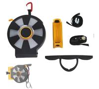 Flywheel Trainer and Cable Crossover for Strength Training, Wall-Mounted Non-Slip Grip Adjustable Fitness Equipment for Gyms and Outdoor Workouts