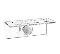FLYXF Coral Frag Holder 8 Holes Transparent Acrylic Rack Stand Sea Source Corals Clip Bracket for Aquarium Fish for Ta