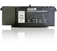 FlyZythrol 15.2V 63Wh 9JM71 7FMXV Laptop battery Compatible With Dell