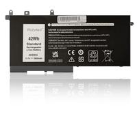 FlyZythrol 3DDDG laptop Battery Compatible With Dell Latitude 5280 5288 5290 5480 5490 5495 5580 5590 5488 5591 E5280 E5480 E5490 Precision 3520 3530 series 03VC9Y 3VC9Y 45N3J 80JT9 049XH 42Wh