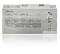 FlyZythrol 43Wh VGP-BPS33 laptop battery Compatible With Sony VAIO T T14 T15 SVT-14 SVT-15 Touchscreen Ultrabooks series SVT151A11L SVT151A11M SVT1511M1 SVT1511M1E SVT14126CXS SVT15113CDS 11.4V