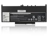 FlyZythrol 7.6V J60J5 laptop battery Compatible With Dell Latitude E7270 E7470 Series PDNM2 MC34Y WYWJ2 242WD R1V85 GG4FM 1W2Y2 NJJ2H R97YT F1KTM 451-BBSU 451-BBSY 7200mAh/55Wh