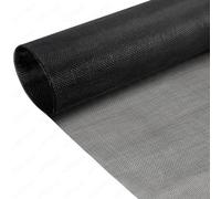 FLYZZZ Fly Screen for Windows, Durable Window Screens Insect Mesh Netting 120X300cm Black Fiberglass Mosquito net for Window and Door