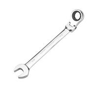 通用 FLZOSPER 11/16 inch SAE Flex-Head Geared Ratchet Wrench,Box End Head 72-Tooth Ratcheting Combination Wrench Spanner