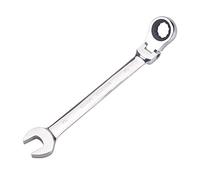 FLZOSPER 25mm Metric Flex-Head Gear Wrench,Box End Head 72-Tooth Ratcheting Combination Wrench Spanner