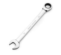 FLZOSPER 34mm Metric Ratchet Wrench,Box End Head 72-Tooth Ratcheting Combination Wrench Spanner