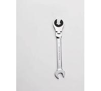 FLZOSPER Metric Fix Tubing Wrench，Flex-Head Gear Wrench, Ratcheting Fix Combination Wrench Spanner (11mm)