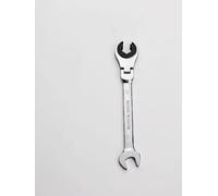 FLZOSPER Metric Fix Tubing Wrench，Flex-Head Gear Wrench, Ratcheting Fix Combination Wrench Spanner (24mm)